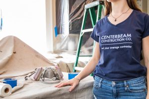 CenterBeam Construction T Shirt Slogan