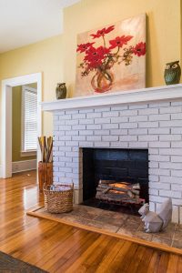 Historic Condo Renovation (Fireplace Living Area)