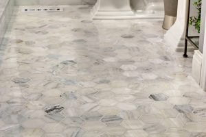 Octagonal Marble Floor Tile